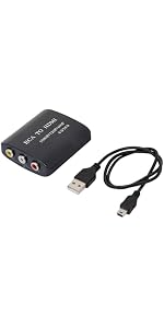 Amazon | アイネックス(AINEX) RCA to HDMI 変換コンバーター 1080p